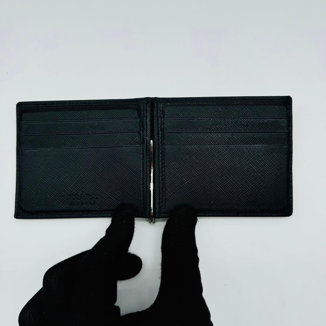 PRADA プラダ マネークリップ 札入れ カード入れ 394