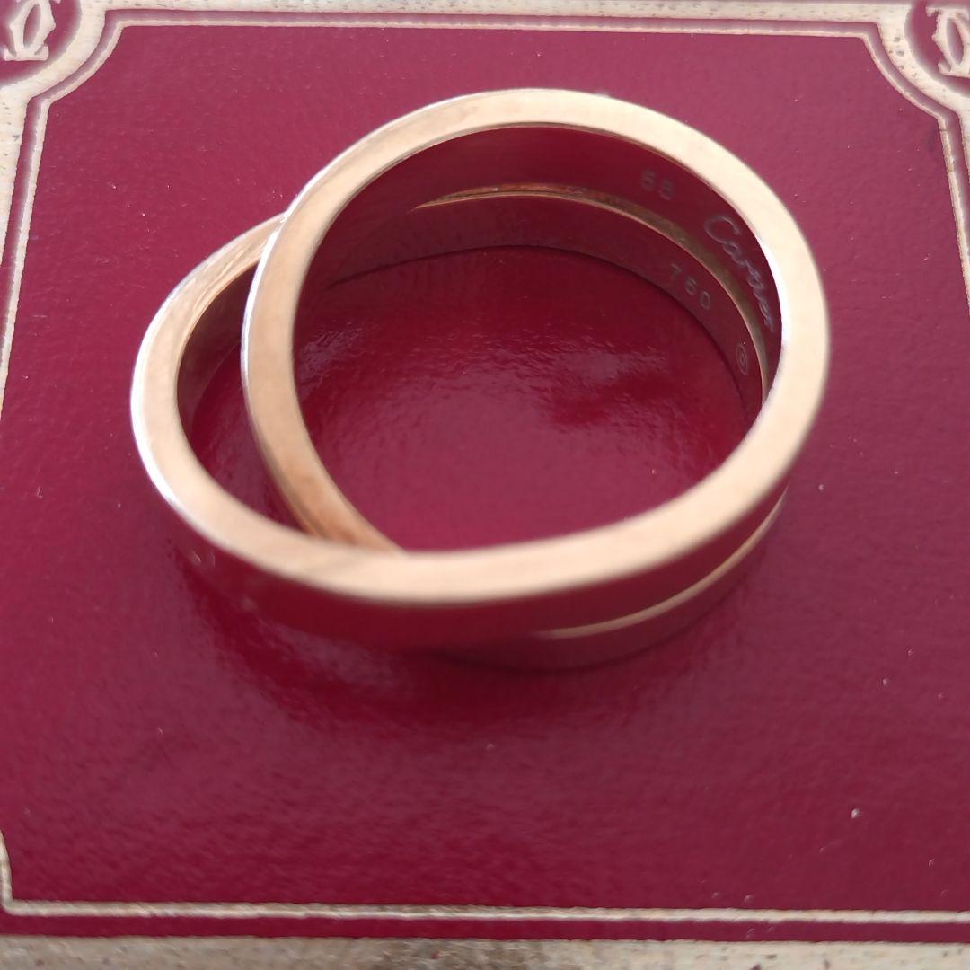 カルティエ Cartier リング パリリング K18YG #55