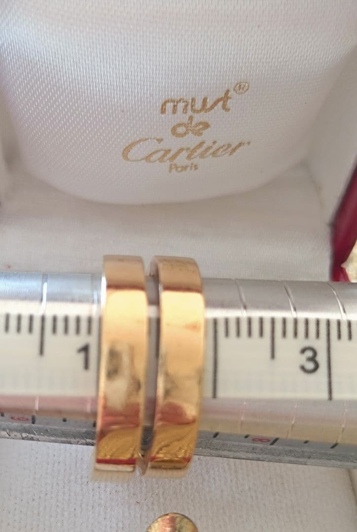 カルティエ Cartier リング パリリング K18YG #55