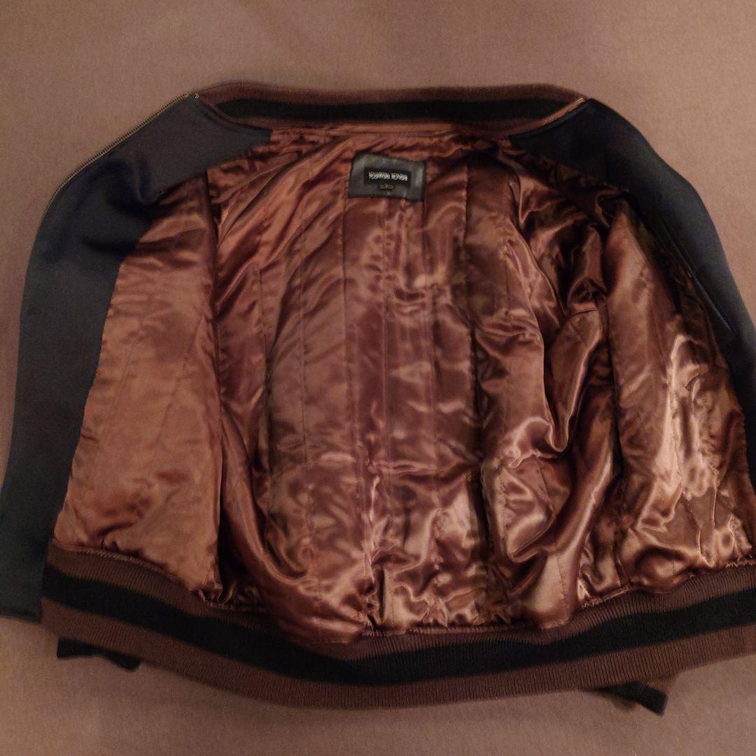 YOSHIYUKI KONISHI.ヨシユキコニシ.ネイビー 鷲刺繍 スカジャン