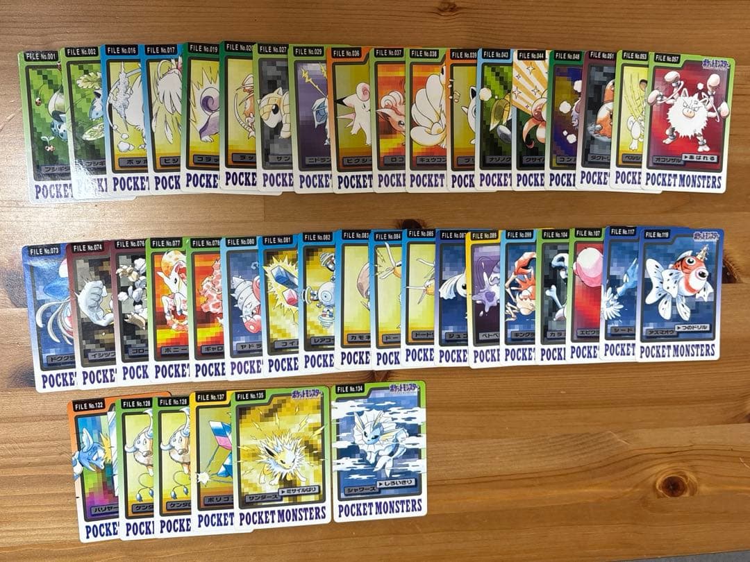 ポケモン　カードダス　42枚