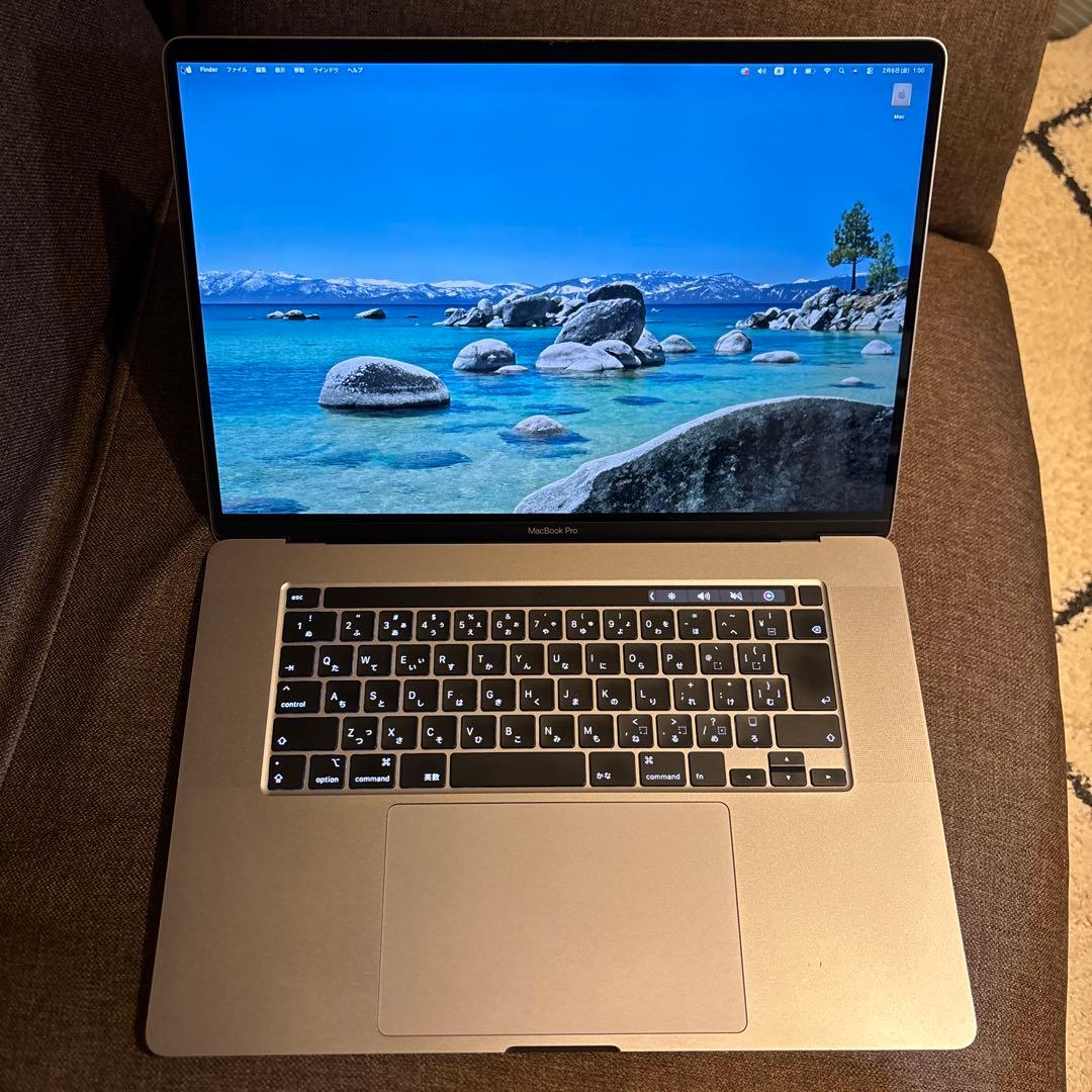 MacBook Pro 16インチ スペースグレー　1TB