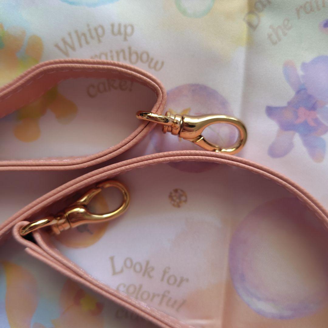 Q-pot　ストロベリーチョコレート　ミニボストンバッグ