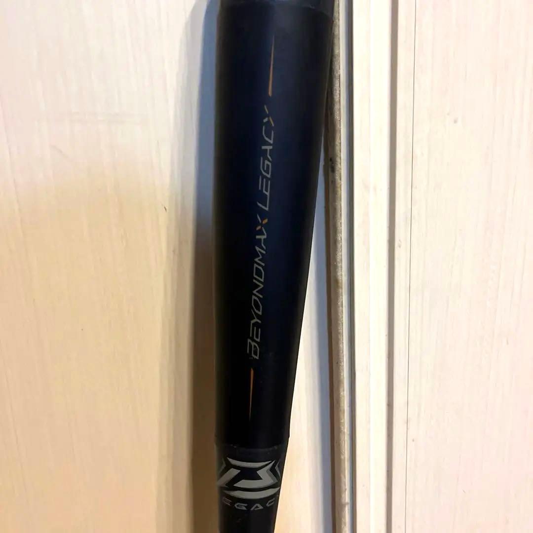 値下げ！レガシー　Mizuno 軟式バット 黒　専用ケース付き！