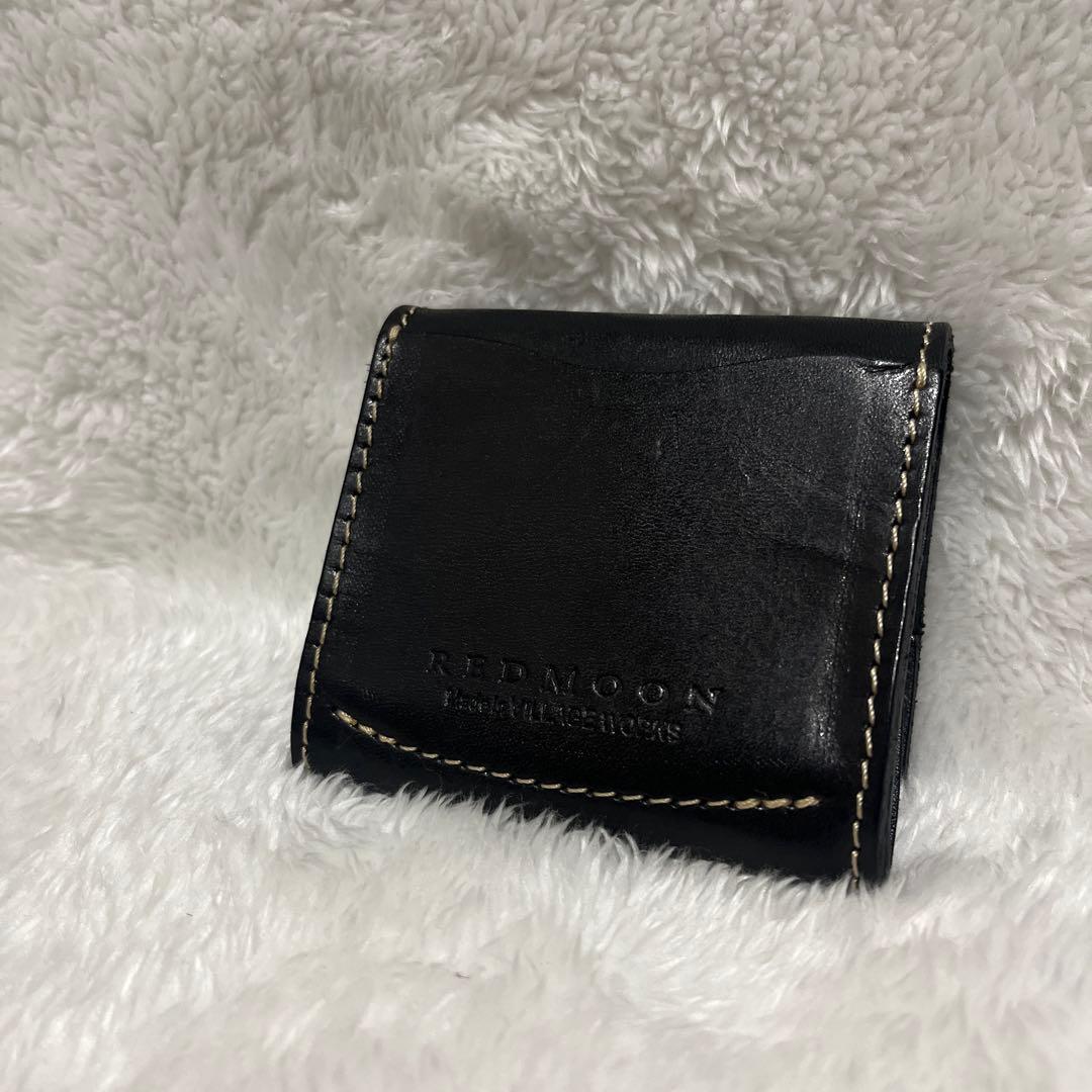 REDMOON レッドムーン　ケース　レザー　小銭入れ　ブラック