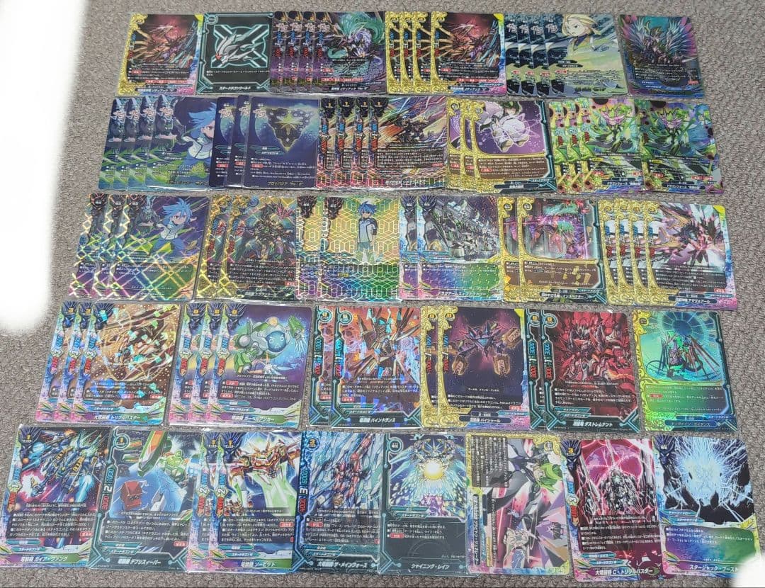 バディファイト スタードラゴンWデッキ 2つ　改造用パーツ付き