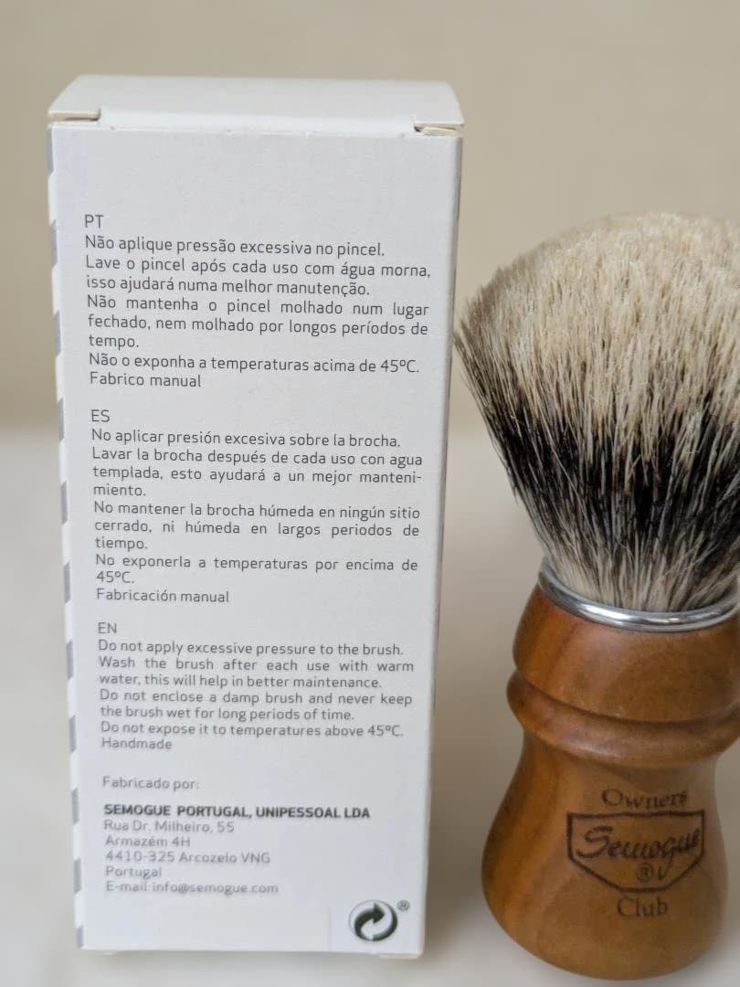 Semogue SOC C5 Mistura Finest シェービングブラシ