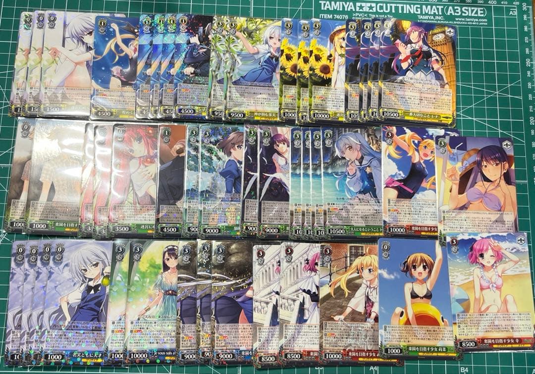 ヴァイスシュヴァルツ グリザイア ファントムトリガー　8電源 パーツ多数