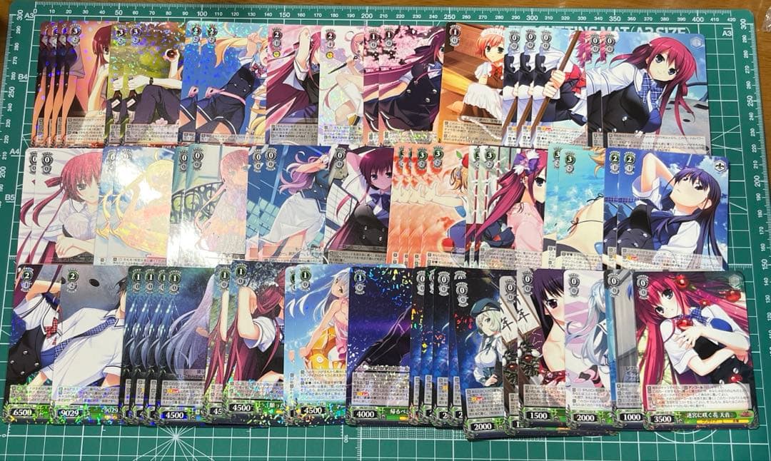 ヴァイスシュヴァルツ グリザイア ファントムトリガー　8電源 パーツ多数