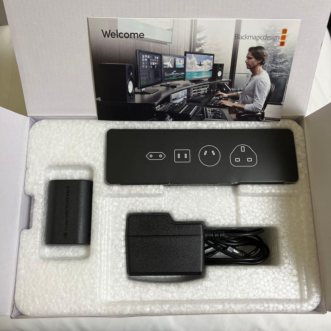 動作確認済 Blackmagic pocket cinema camera 4K