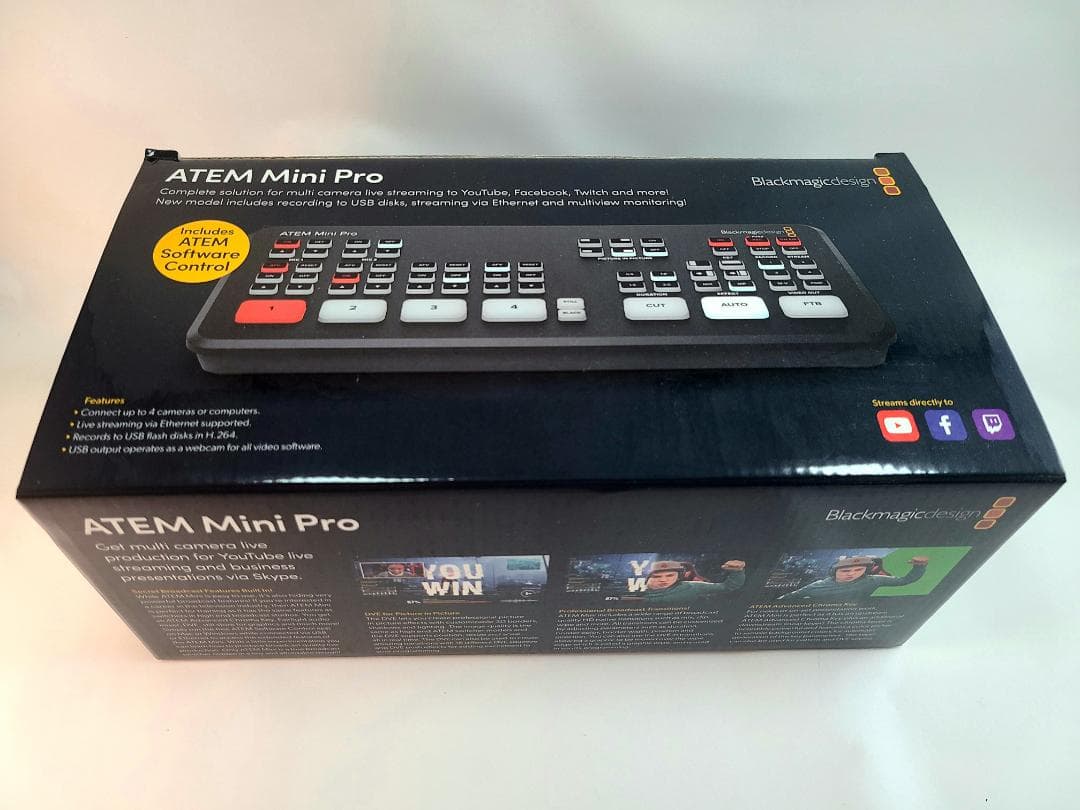 その他 Blackmagic Design ATEM Mini Pro