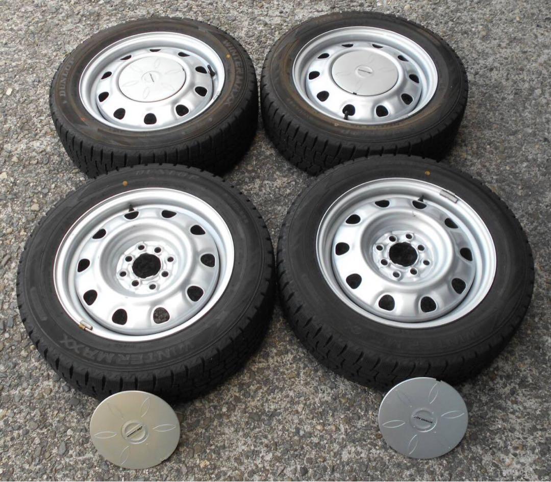 アクア　ヴィッツ　ポルテ　フィット　ヤリスなど　185/60R15　４本