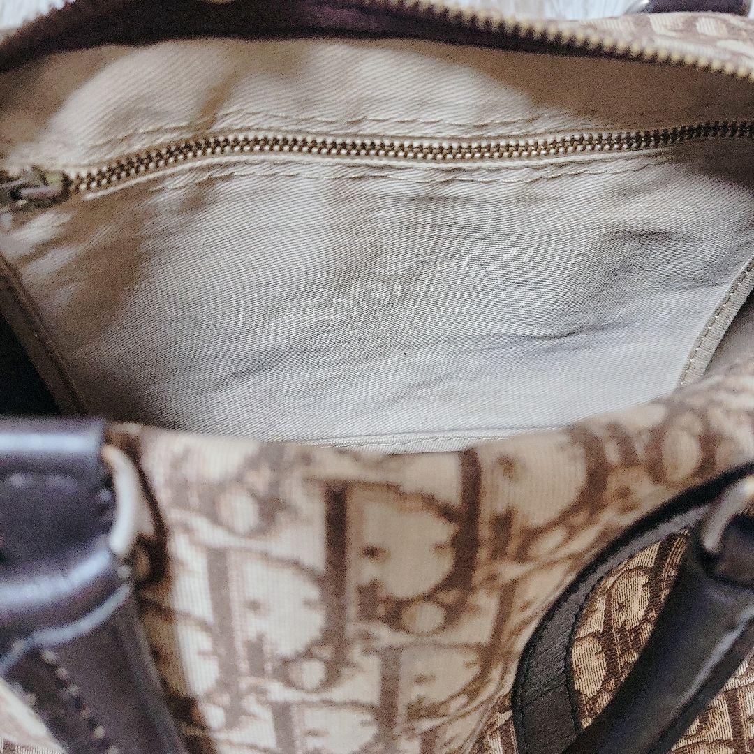 希少✨Christian Dior ディオール トロッター ミニボストンバッグ