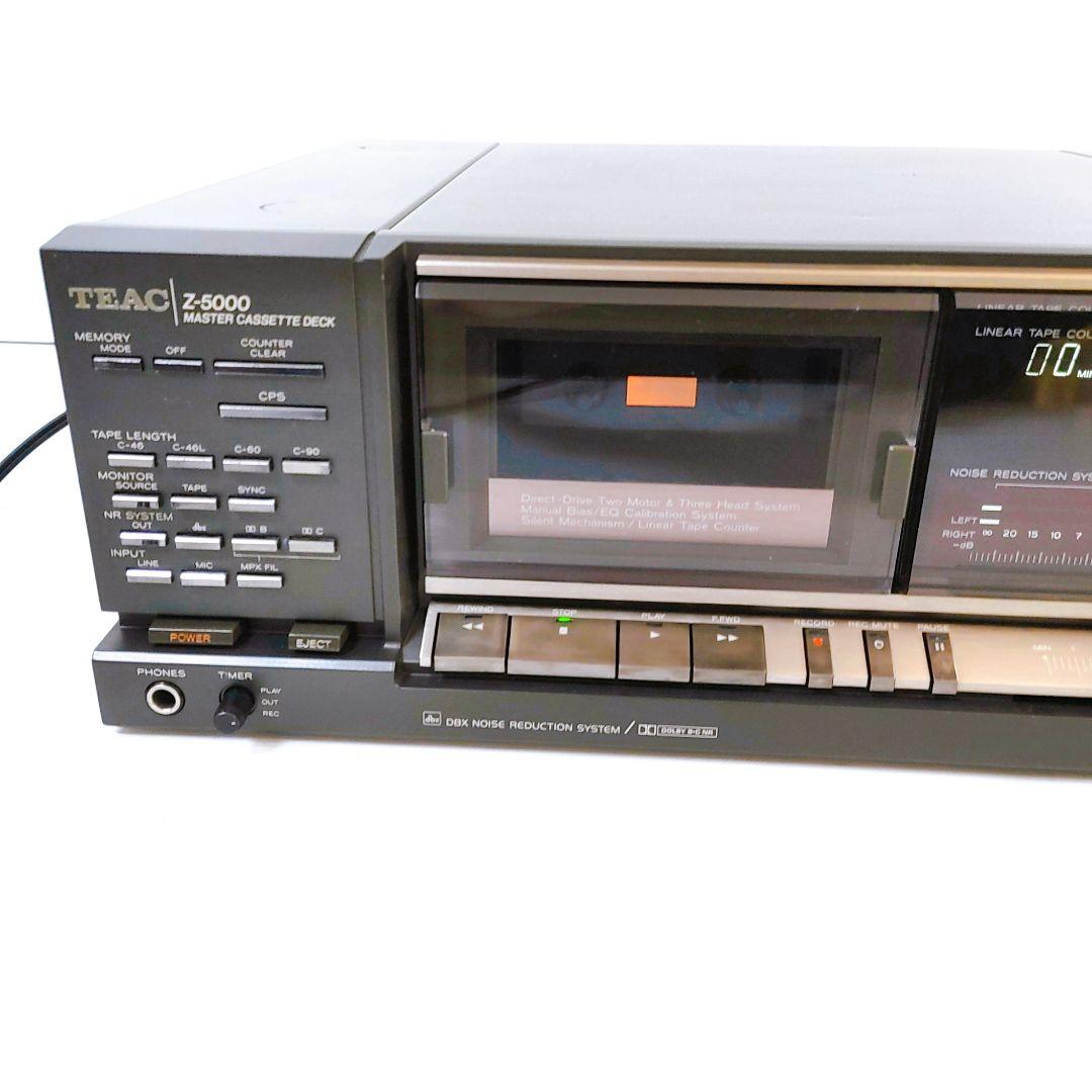 【完動品】TEAC Z-5000 カセットデッキ ティアック