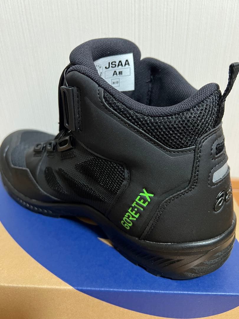 ASICS GORE-TEX 安全靴 JSAA A ブラック(BOA)