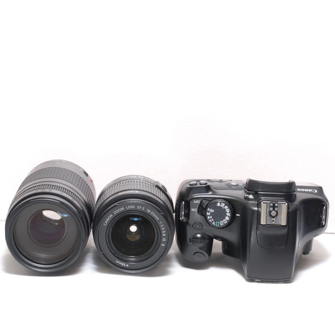 超望遠レンズデビュー✨Canon Kiss X50✨ダブルレンズ✨軽量モデル