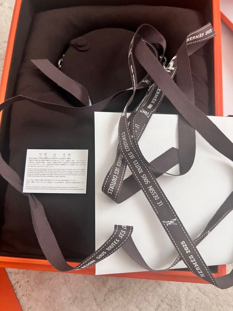 【新品未使用】エルメス　シェーヌダンクルネックレス43コマ入手困難品