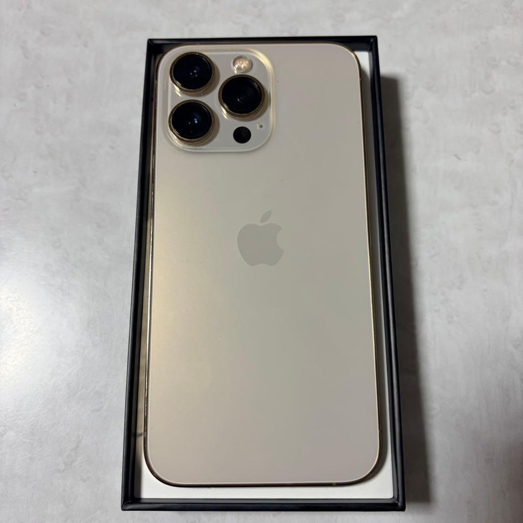 【美品】iPhone13 pro ゴールド 128 GB SIMフリー