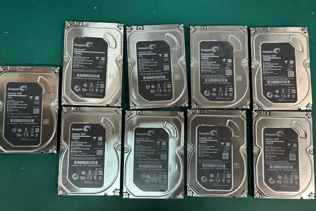Seagate Desktop HDD 1TB 17台セット