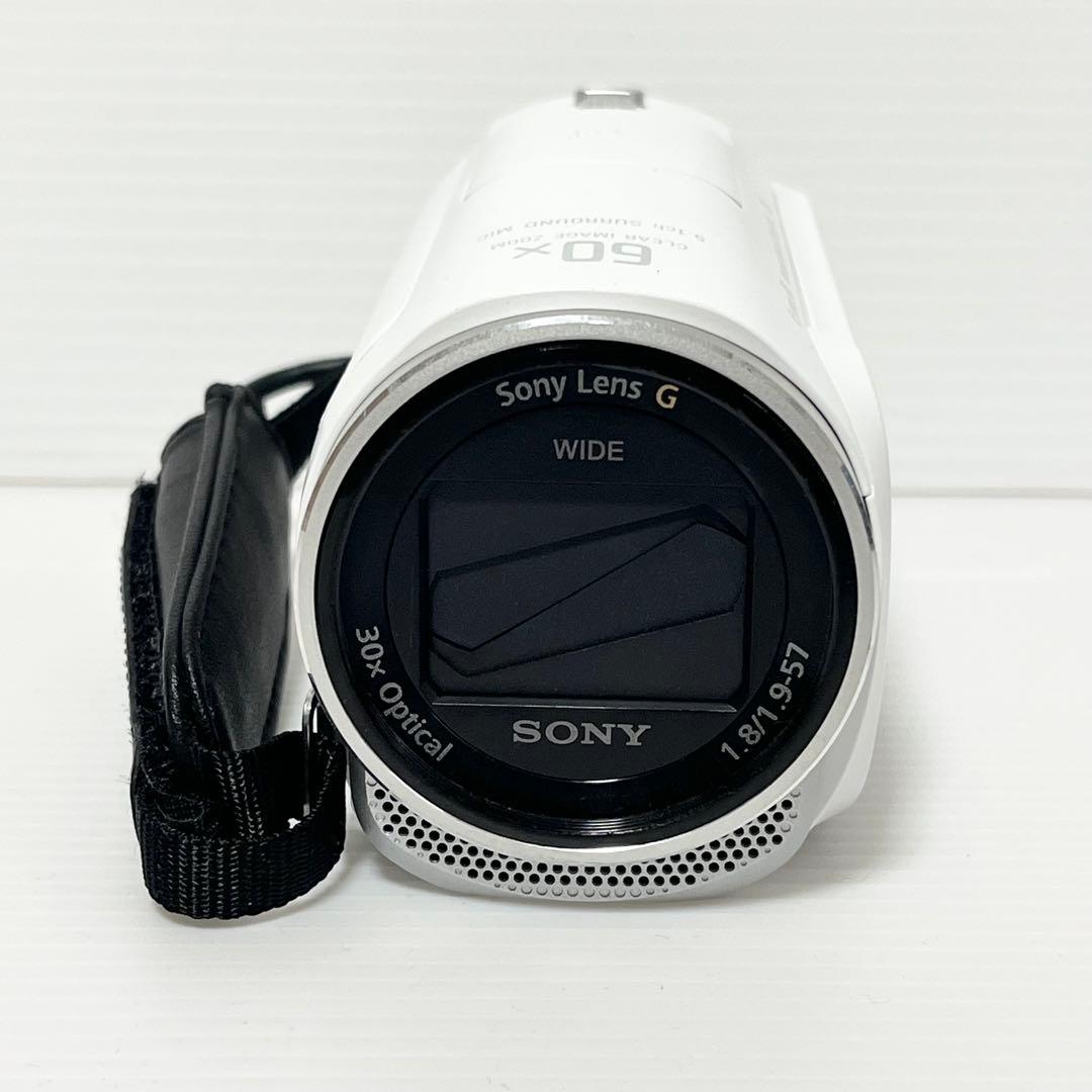 SONY HDR-CX670 ホワイト デジタルビデオカメラ ハンディカム