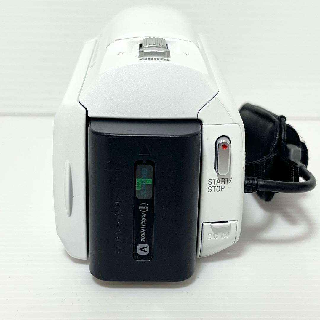 SONY HDR-CX670 ホワイト デジタルビデオカメラ ハンディカム