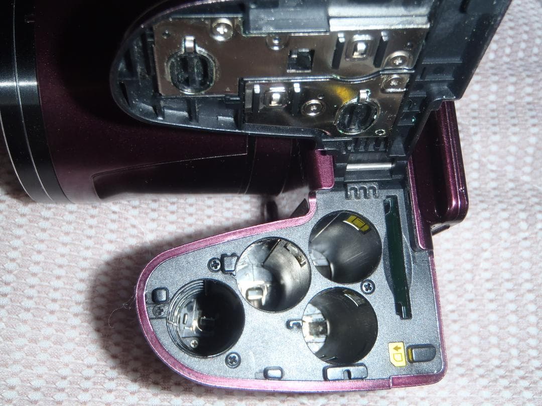 ⭕️ばら売り可能♥️動作品２台★スマホ転送★B500プラム人気色４kコンデジ軽量