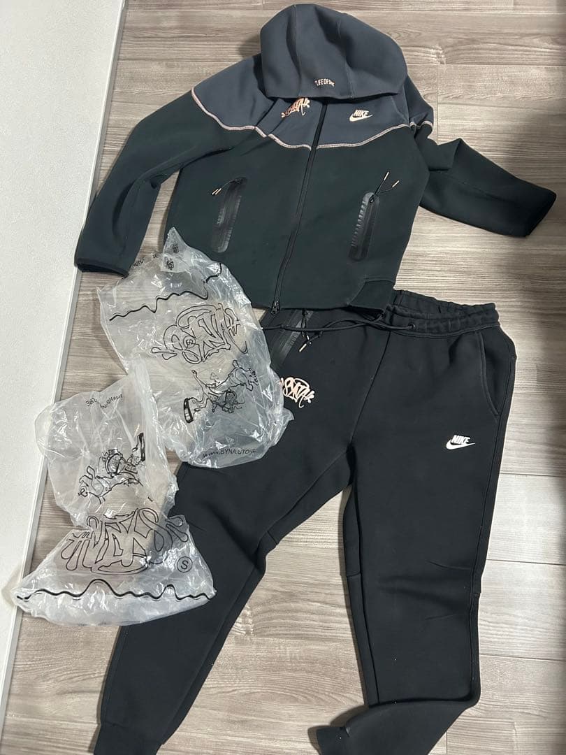 Nike ジャージ上下セット ブラック