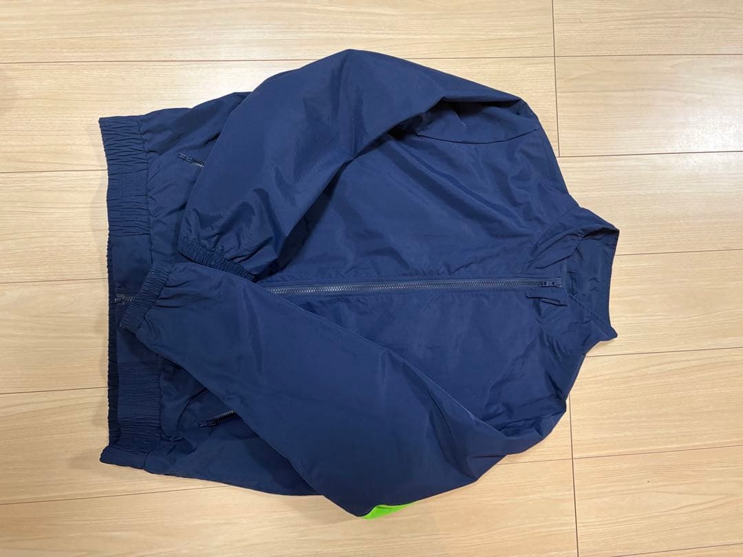 Supreme ナイロンジャケット M ネイビー/グリーン