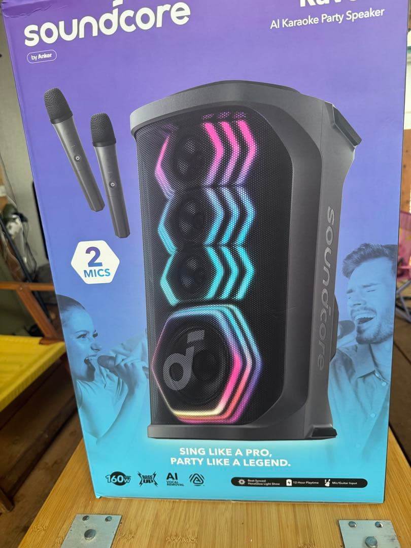 Anker Soundcore Rave 3S bluetooth スピーカー