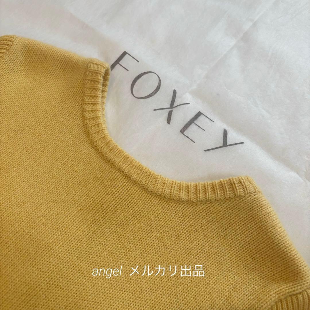 フォクシー　カタログ掲載　カシミヤ　100% ニット　カーディガン　40