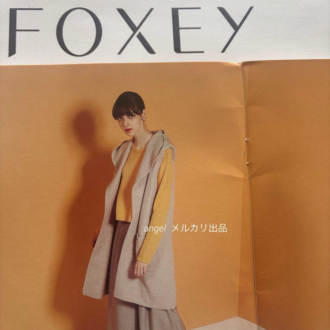 フォクシー　カタログ掲載　カシミヤ　100% ニット　カーディガン　40