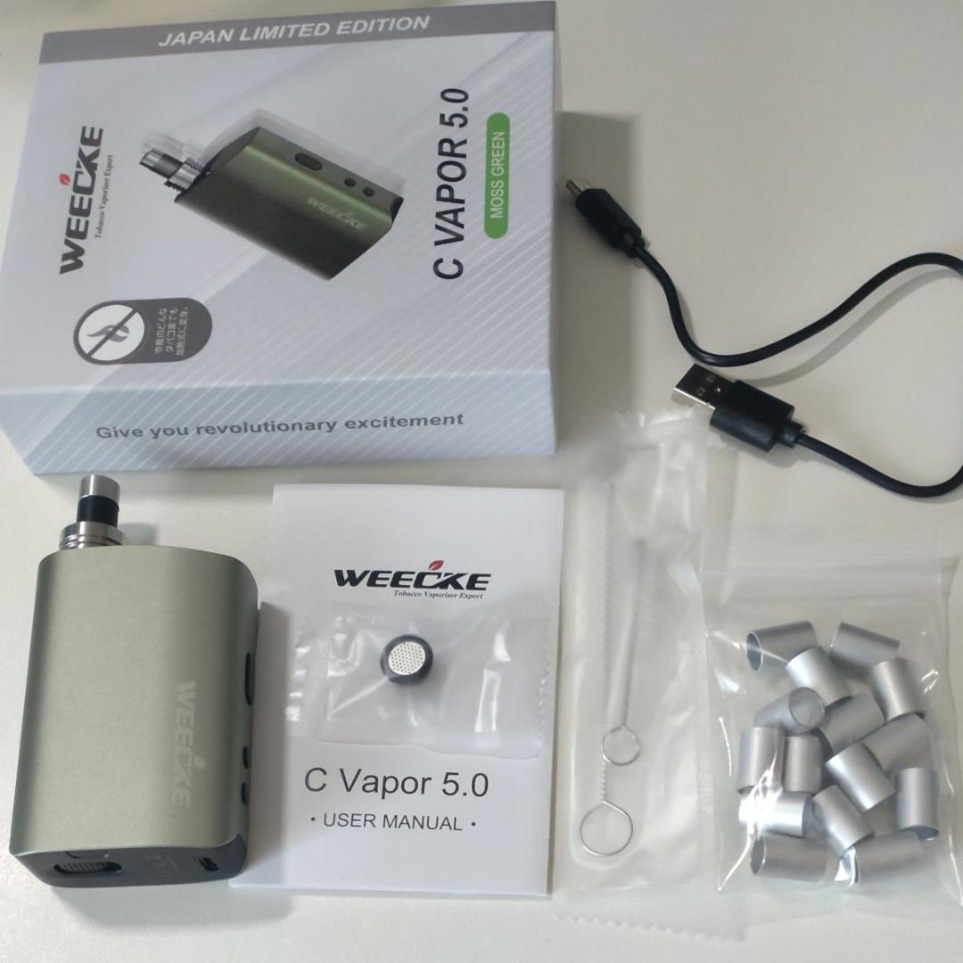 WEECKE C VAPOR 5.0 加熱式タバコ (アルミスペーサー12個付)