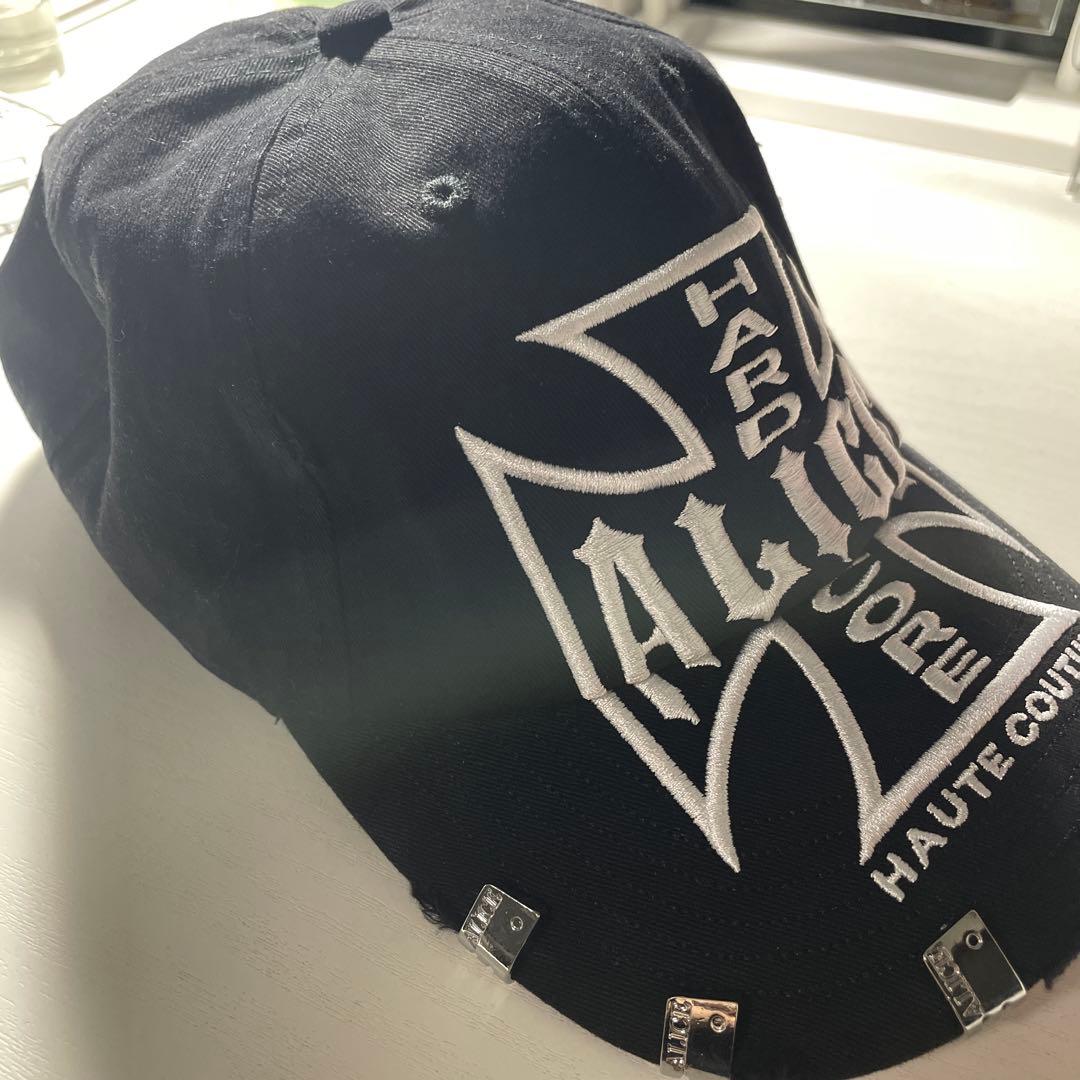 【極美品】alice hollywood ダメージキャップ（一度着用のみ）