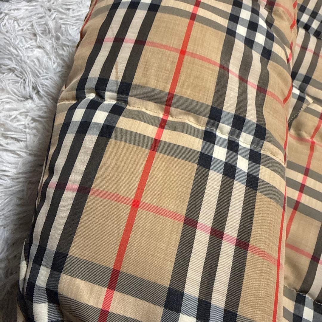 BURBERRYバーバリーノバチェック リバーシブル ダウンジャケット