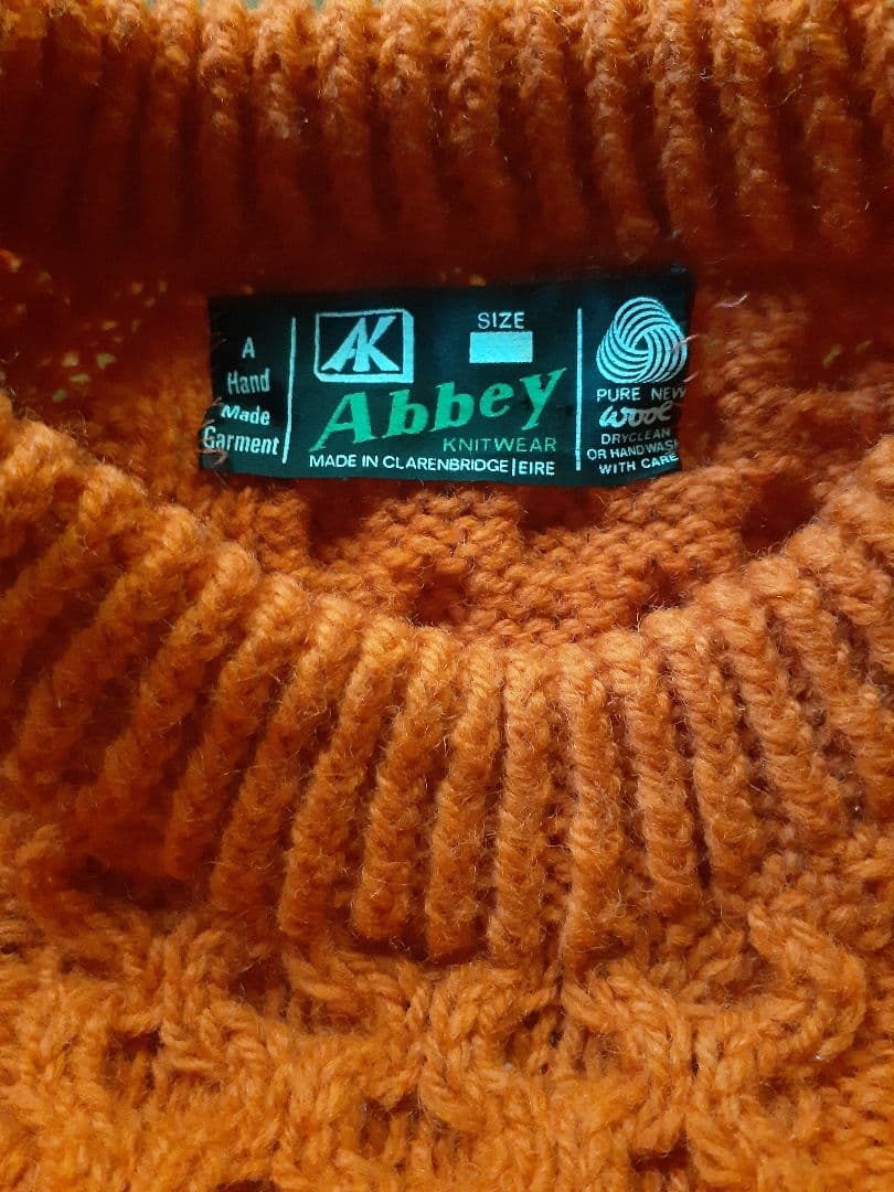 フィッシャーマンニット　アランニット　ヴィンテージ