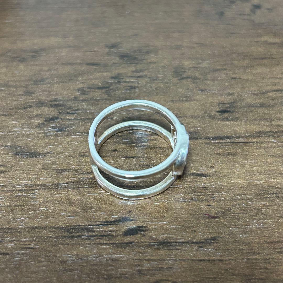 GUCCI◇インターロッキング リング 14号