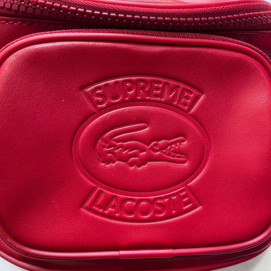 Supreme シュプリーム バッグ LACOSTE L!VE ウエストバッグ