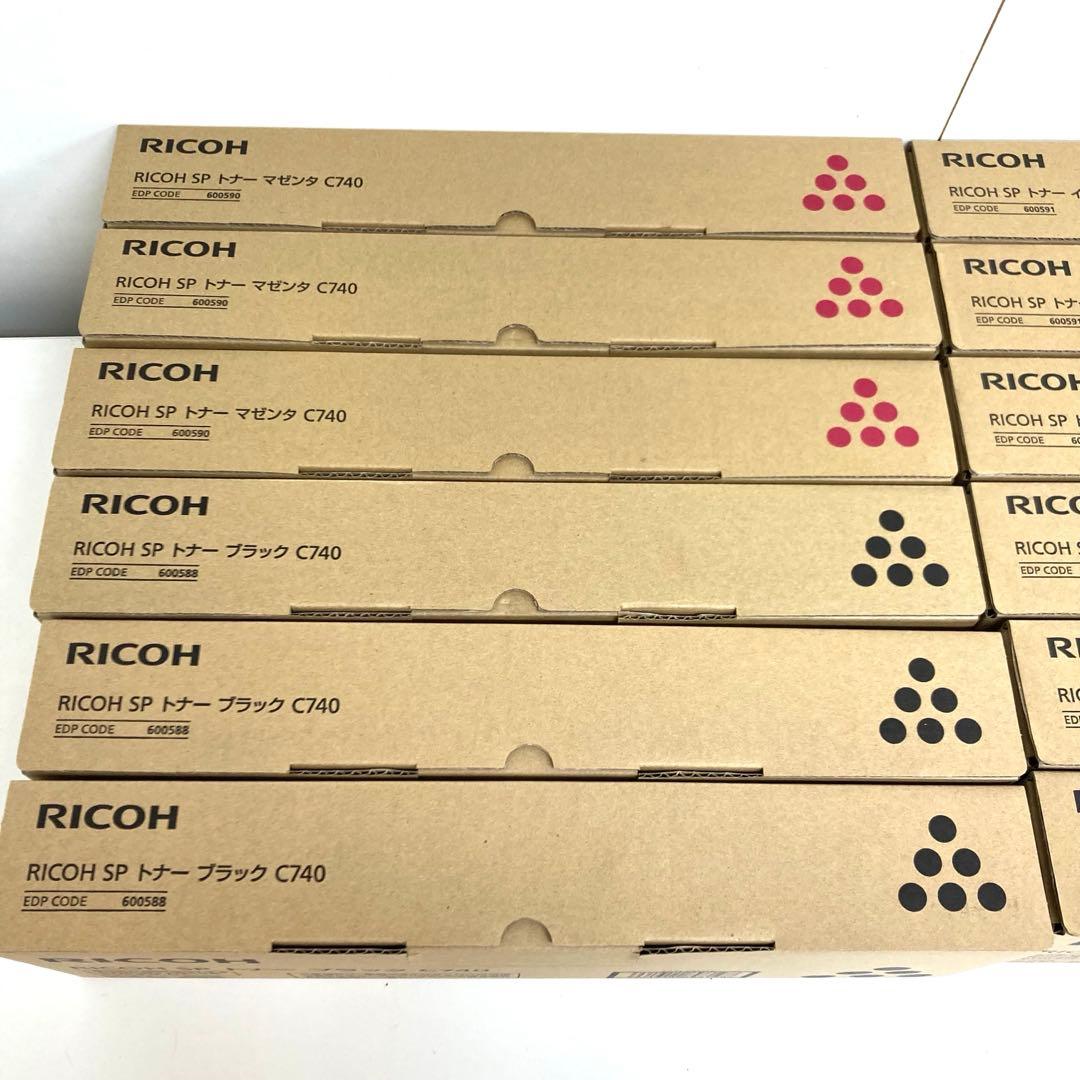 A807-36 RICOH リコー SP トナー C740 4色 12本