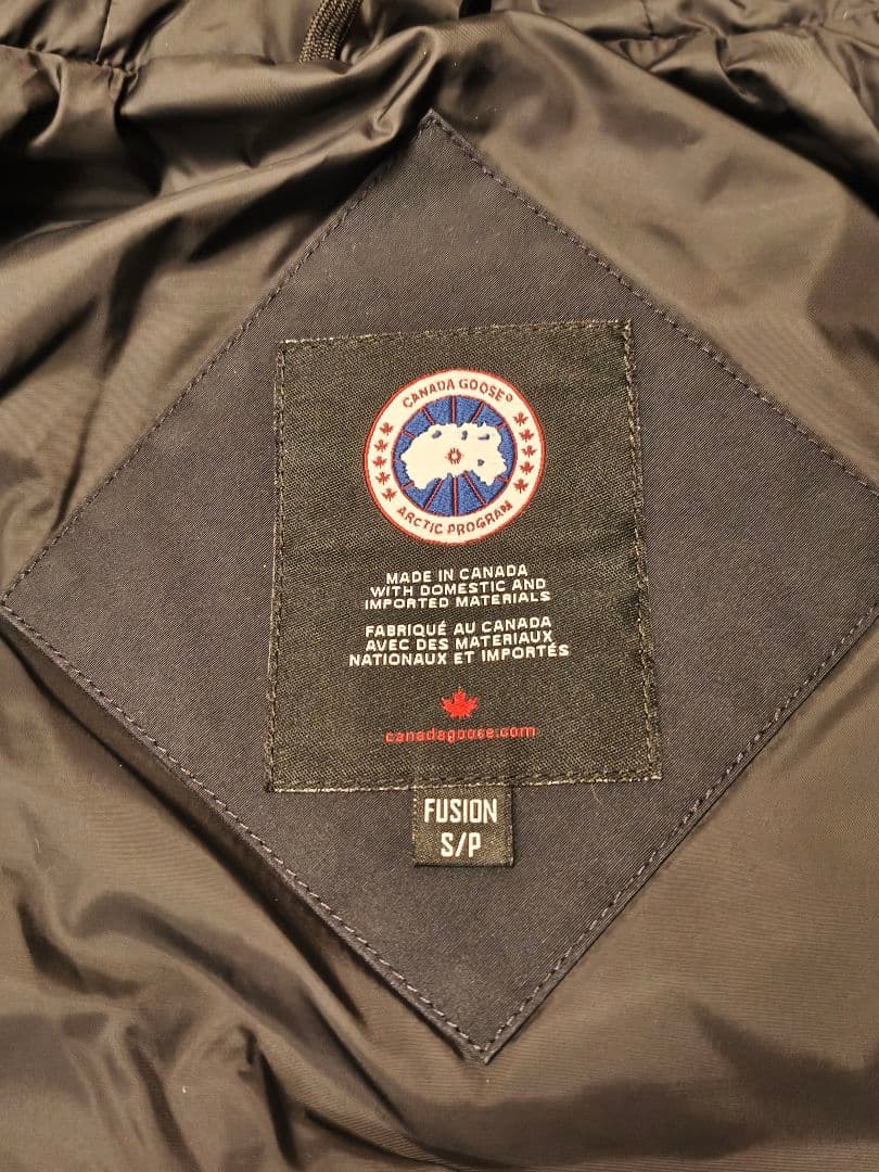 レディース カナダグース シェルバーンパーカ ネイビー 3802LA サイズS