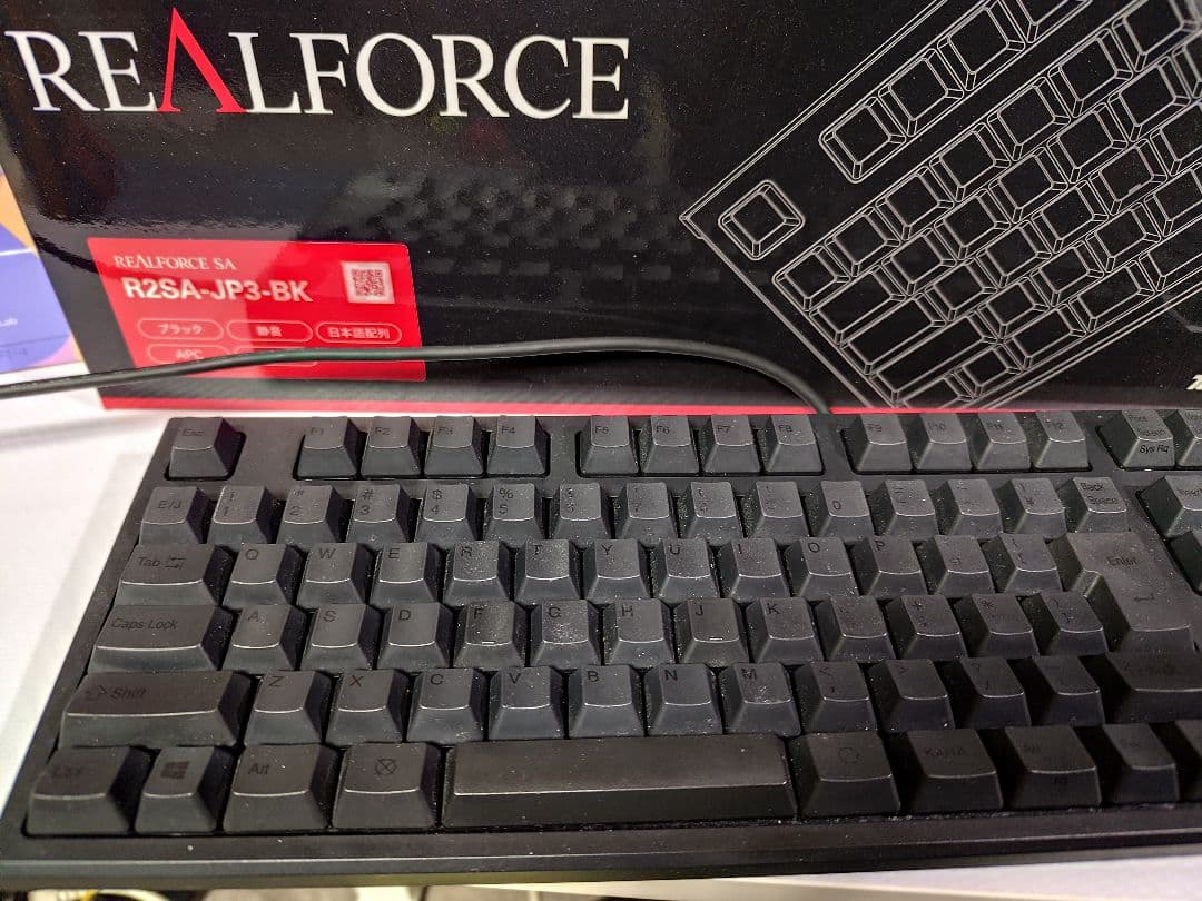 東プレ REALFORCE R2SA-JP3.BK 日本語配列キーボード
