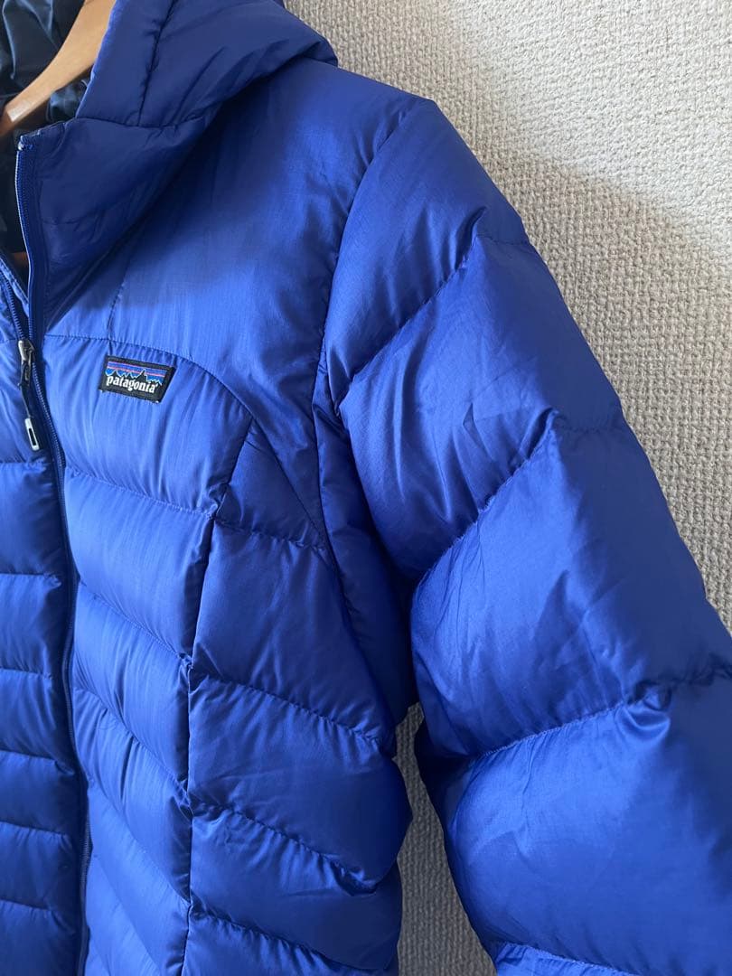 パタゴニア ダウン ジャケット アウター レディース M L 青 ブルー