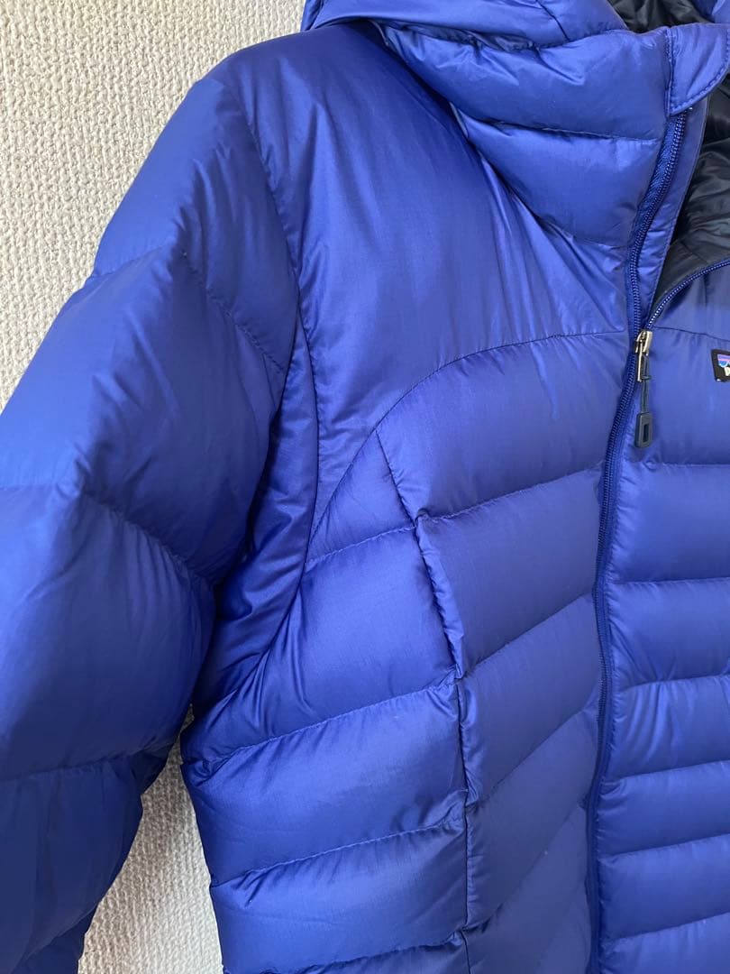 パタゴニア ダウン ジャケット アウター レディース M L 青 ブルー