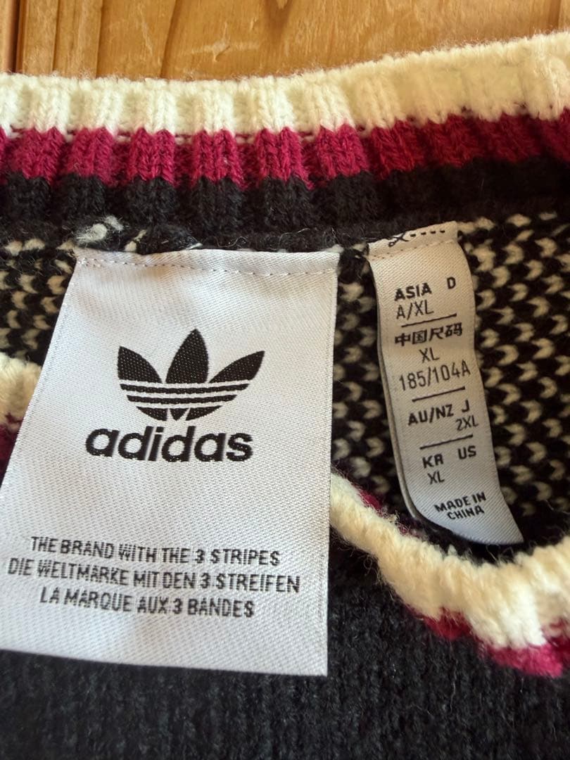 ADIDAS ADICOLOR BLOKECORE PULLOVER ニット