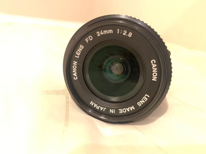 レンズ(単焦点) canon fd 24mm 2.8
