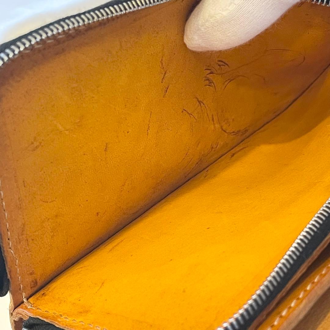 良品★イサムカタヤマ バックラッシュ 長財布 携帯収納 イタリアンホースバケッタ