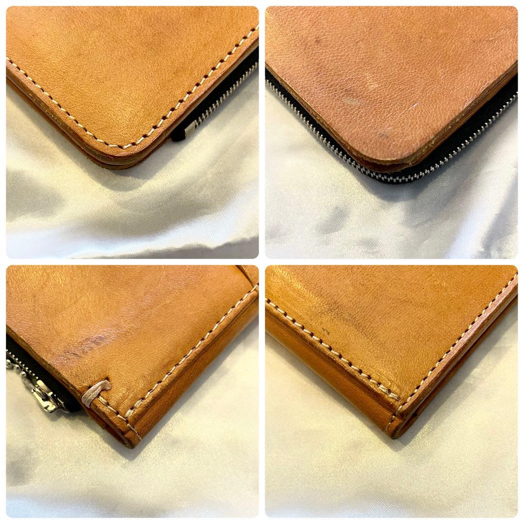 良品★イサムカタヤマ バックラッシュ 長財布 携帯収納 イタリアンホースバケッタ