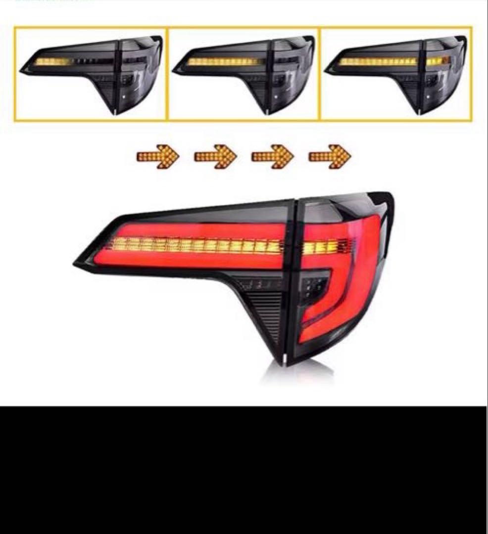 VEZEL スモークLEDテールランプ　シーケンシャル　ヴェゼル RU1 RU3