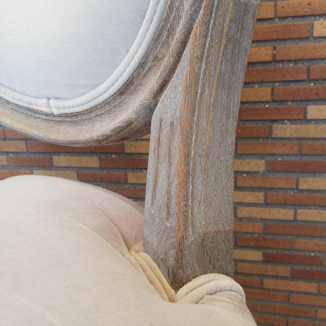 ◇Sarah Grace　SGDダイニングチェア２脚ライトグレー