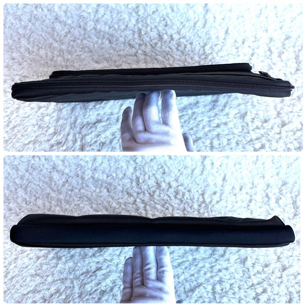 ★美品★【TUMI トゥミ】ラージラップトップカバー PCケース クラッチバッグ