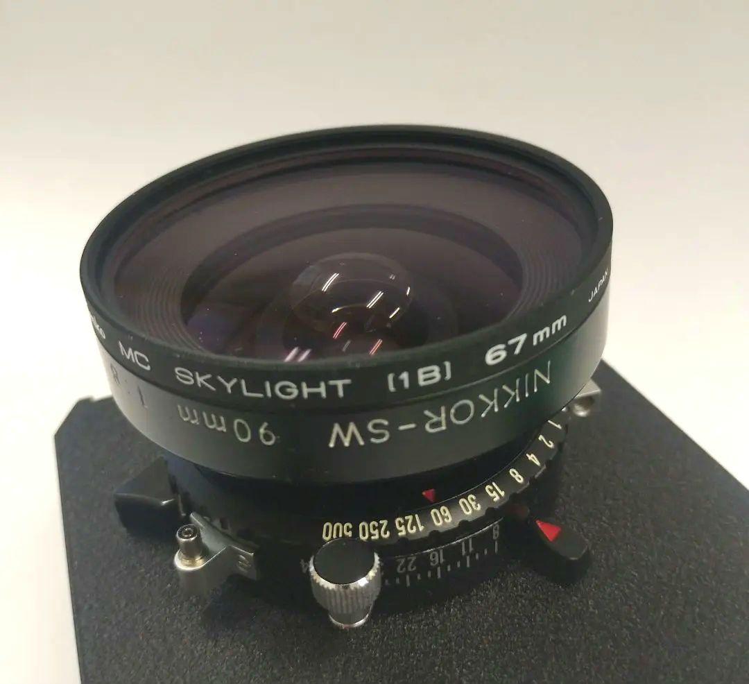 Nikon 蛇腹カメラ用レンズ　NIKKOR-SW 90mm 1:8